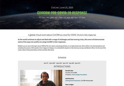 CiviLive for Covid Response